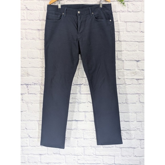 LOT 2!🚨Jomers Slim Straight Chino Pants Mens Size 36X31 Corduroy Work Trousers - Picture 8 of 13